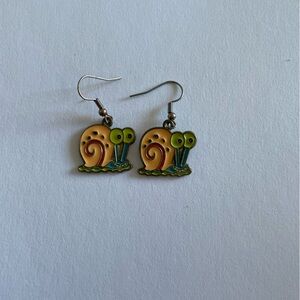 SpongeBob Gary earrings